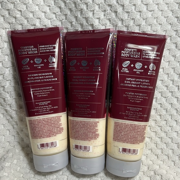 Bath and Body Works Twisted Peppermint Body Wash - Picture 2 of 3